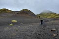 Path through volcanic sand