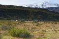 Volcano Huts a ledovec/sopka Eyjafjallajokull